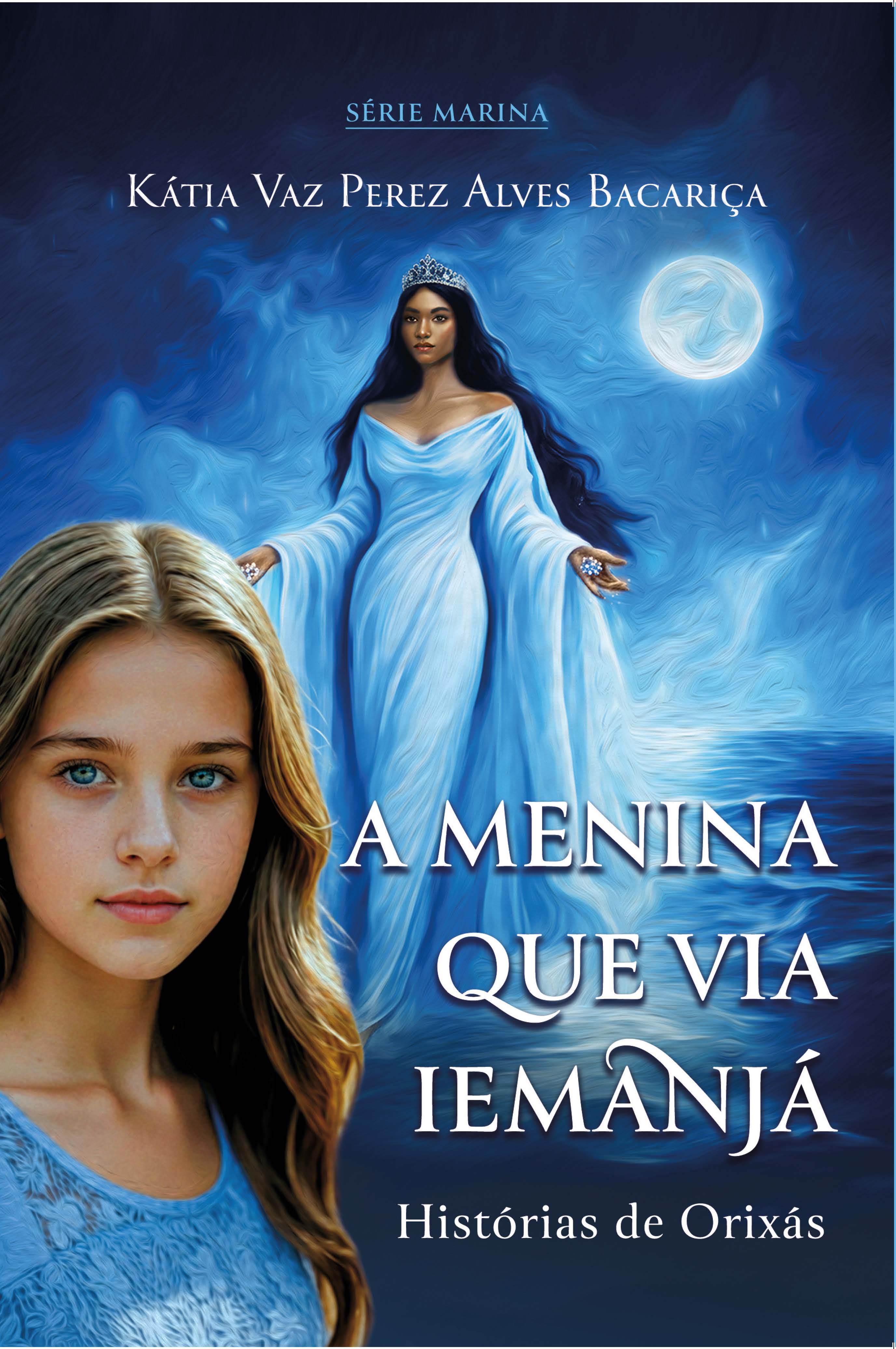 Capa: A Menina que via Iemanjá 2ed