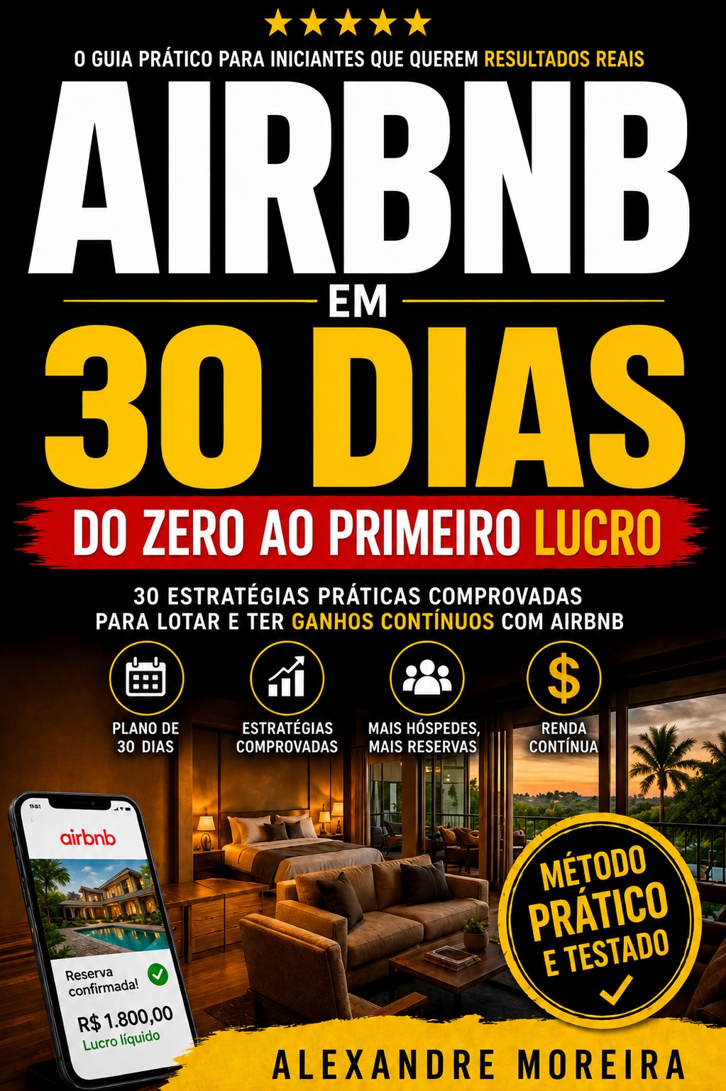 Capa: AIRBNB em 30 dias
