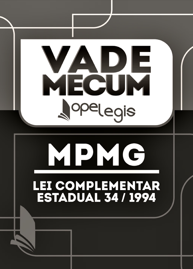Capa: Vade Mecum MPMG